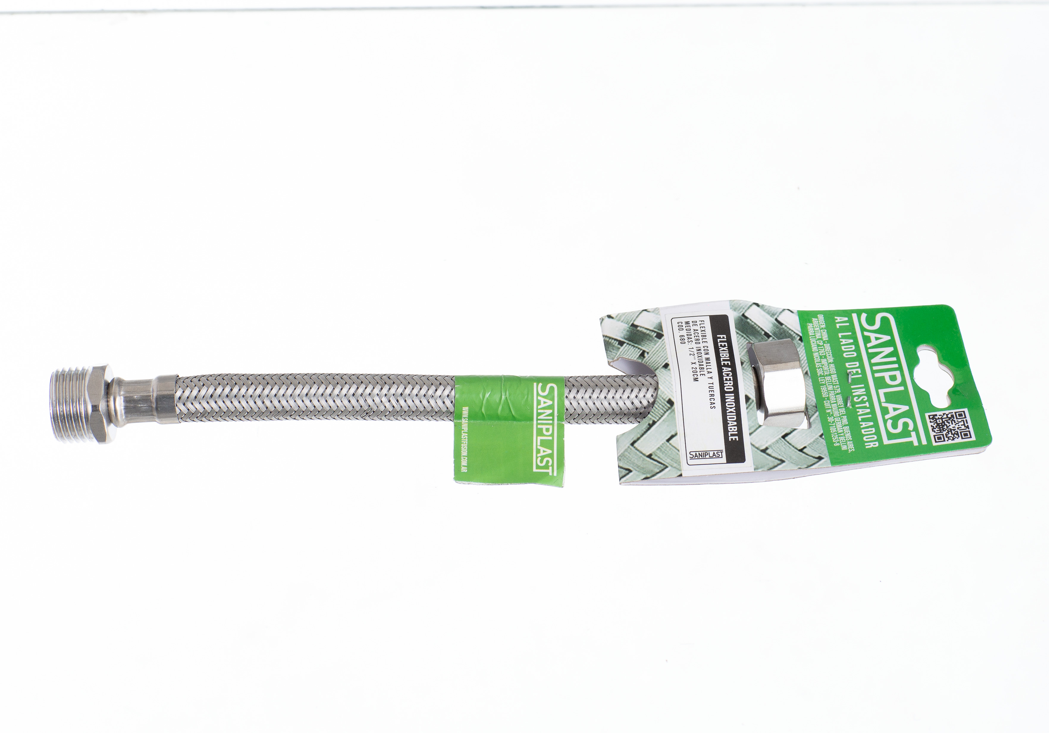 FLEXIBLE SANIPLAST MALLADO 1/2"X30