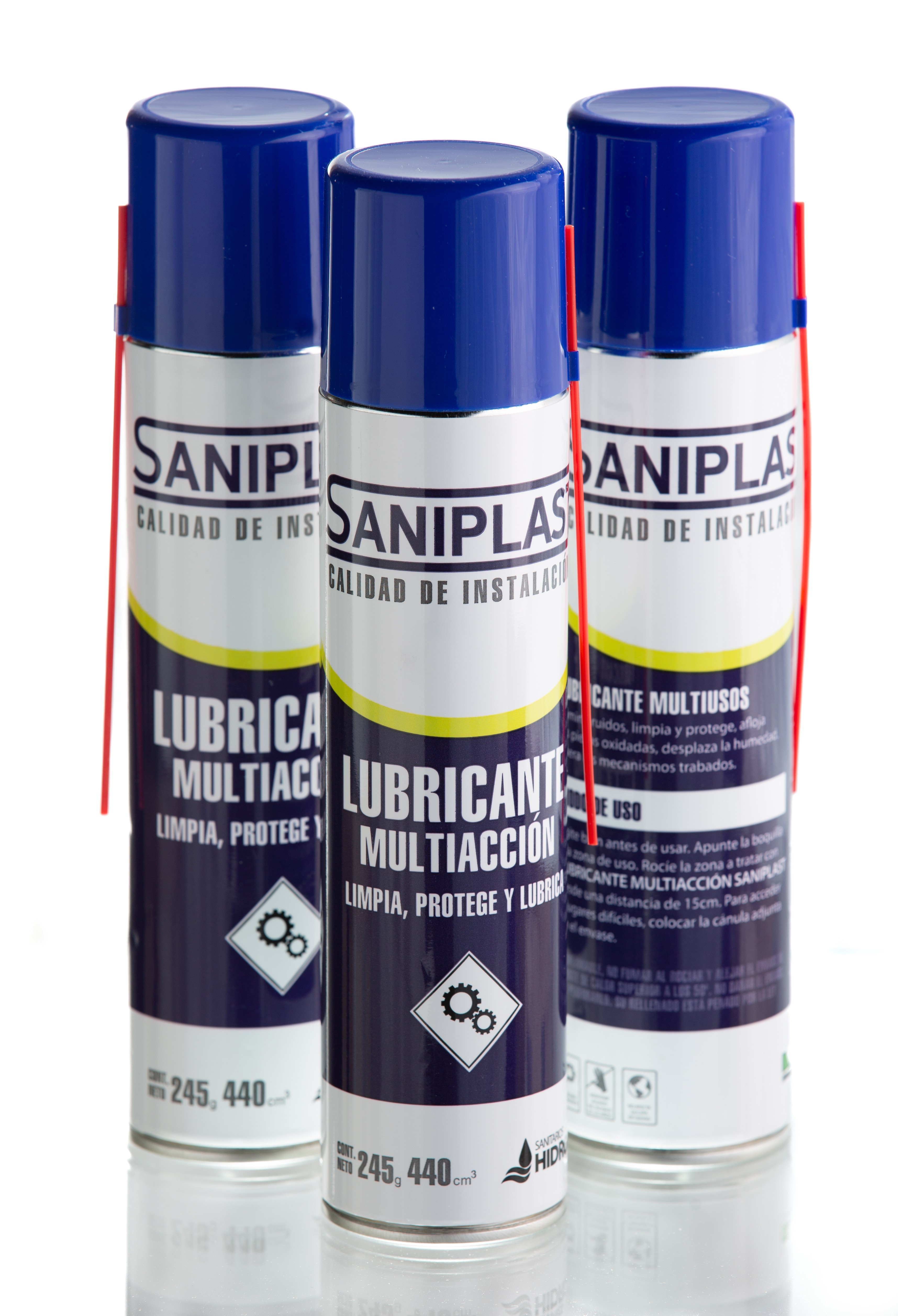 LUBRICANTE AZUL SANIPLAST 250CC